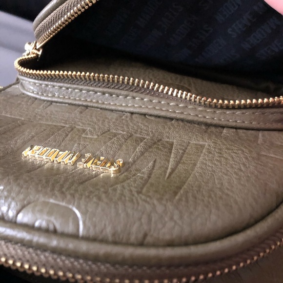 Steve Madden Olive Green BackPack - Picture 6 of 7